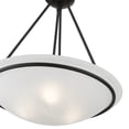 thumbnail image 4 of 4826-04 Livex Lighting Newburgh - 3 Light Pendant In Transitional Style-22 Inches Tall and 20 Inches Wide-Black Finish    -Traditional Installation, 4 of 10