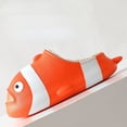 thumbnail image 3 of Clownfish waterproof cotton slippers fleecing slippers women winter Plush Contton Indoor cartoon Fluffy Lazy Fur Non Skid Grip, 3 of 6