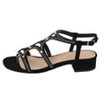 thumbnail image 2 of Sandalia Dama Negro Mundo Terra 020200, 2 of 3