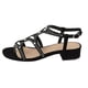 thumbnail image 2 of Sandalia Dama Negro Mundo Terra 020200, 2 of 3