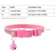 thumbnail image 5 of Viccilley Collar para Mascotas - Cuello para Mascotas Suave, cómodo, Brillante y Duradero de Dibujos Animados Lindo con Campana(XS-Rosado), 5 of 5