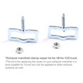 thumbnail image 4 of Baohd Exhaust Manifold Repair Kit Aluminum Stud Clamp Kit Easy to Use Modification Accessories for Truck Modification Accessory, 4 of 6