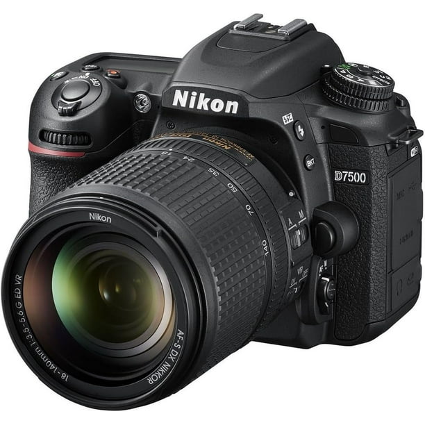 Cámara Réflex Digital Nikon D7500 con Lente de 18-140 Mm Modelo Internacional