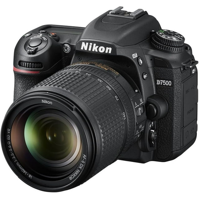 Cámara Réflex Digital Nikon D7500 con Lente de 18-140 Mm Modelo Internacional