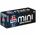 thumbnail image 3 of Pepsi Zero Sugar Soda Pop Mini Cans 10 ct / 7.5 fl oz, 3 of 5