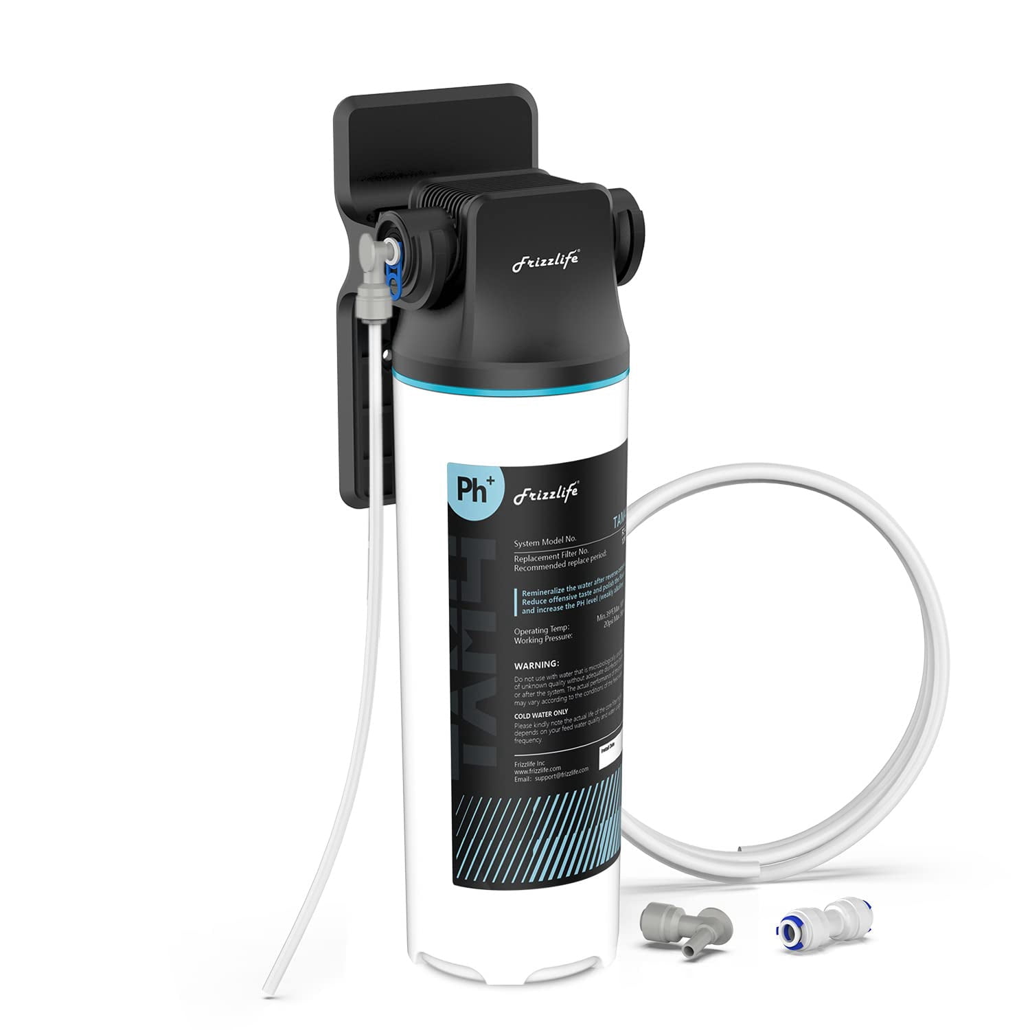 Frizzlife CB15R Replacement Filter Cartridge – 0.5 Micron Carbon Block For DW15/TW15 Under Sink Water Filter Systems