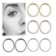 thumbnail image 1 of Aro nasal de acero inoxidable con forma de círculo, para nariz, uña, piercing para la nariz, pendientes, hueso de la oreja, joyería para piercing de uña, anillo para la oreja, fácil de usar, 1 of 5