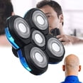 thumbnail image 5 of 5d Electric Shavers Replacement Heads Razor Blades Heads Bald (grey), 5 of 5