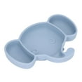 thumbnail image 3 of Placa De Succión De Elefante, Placa De Succión De Bebé Con Forma De Elefante Material De Silicona Fácil De Limpiar, Seguro E Inodoro Para Más De 6 Meses Para El Hogar, 3 of 8