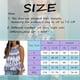 thumbnail image 4 of Gibobby Camiseta con cuello halter para mujer, camiseta sin mangas con estampado Floral a la , blusa informal con cola de volantes, túnica fluida de verano(Azul,CH), 4 of 4