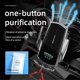 thumbnail image 3 of Cargador de coche inalámbrico, soporte de teléfono de ventilación de aire para salpicadero de coche de sujeción automática de carga rápida Qi de 10w para Iphone 11 11 Pro Max Xs Max Xs Xr X Feliz Sencillez, 3 of 5