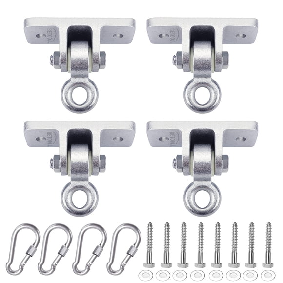 Juego de 4 colgadores BETOOLL Heavy Duty para columpios