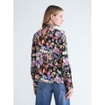 thumbnail image 3 of Scoop Women's and Women's Plus Tie Back Blouse, Sizes XS-4X, 3 of 6