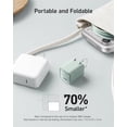 thumbnail image 4 of Anker Nano Phone Charger, 30W Portble and Foldable USB C GaN Charger, Compatible with iPhone 17/17 Plus/17 Pro Max/16/16 Plus/16 Pro Max/15 Pro Max, Galaxy, iPad, and MagSafe-Compatible Accessories, 4 of 6