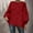 c01Red, variant on Women Plus Size Soft Sweaters Casual Lightweight Crewneck Soft Knit Oversized Pullover Loose Fit Fall Jumper Top Red XXL