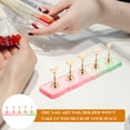 thumbnail image 4 of 1 Set Acrylic Nail Display Stand Magnetic Nail Practice Stand Fingernail DIY Nail Stand for False Nail, 4 of 9