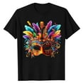 thumbnail image 2 of Ceisia Men's Summer Casual Printed Button-Up Turndown Collar/Lapel Gift Short Sleeve Shirt - Comfortable Daily Outdoor Wear, 2 of 5