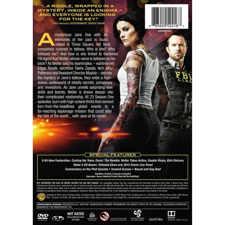 Blindspot: The Complete First Season (DVD) - Walmart.com