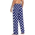 thumbnail image 5 of PRIYAL Polka Dot Men's Pajama Pants Sleepwear Pajama Pant with Pockets Lounge Pajama Bottoms for Men, 5 of 14