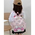 thumbnail image 3 of Mochila escolar Sanrio de dibujos animados para niños, bolso de estudiante My Melody lindo, mochila de alta capacidad, Kuromi, bolso de hombro Doble, 3 of 4