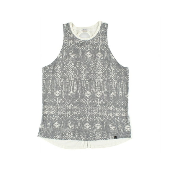 The North Face Burn It Tank Womens Tank Tops Size XL, Color: White/Grey
