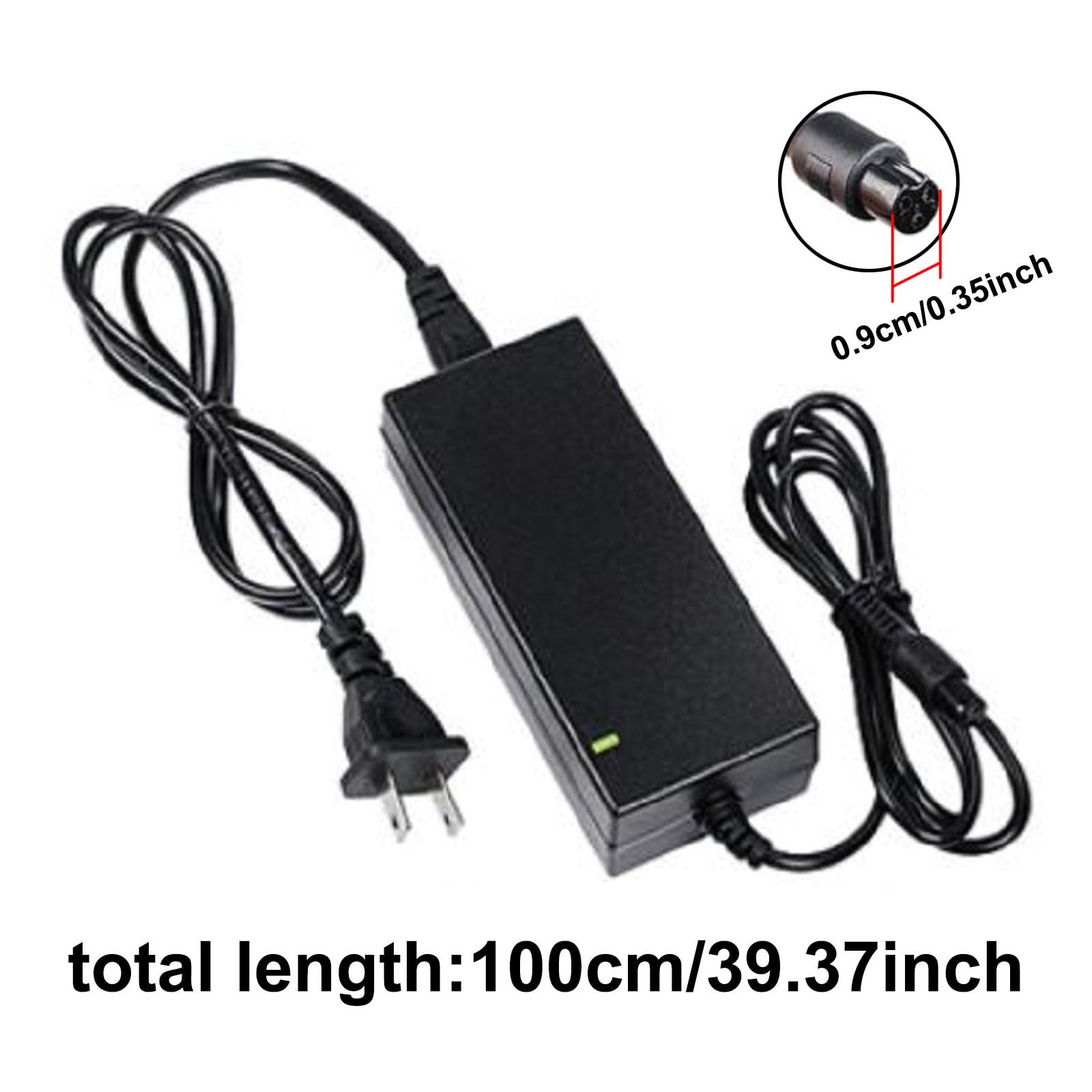 42V 2A Charger Power Adapter for Self Balancing Scooter Hoverboard, Replacement AC/DC Switching Power Supply Cord for Two-Wheel Electric Skateboard Gyroscooter