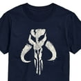 thumbnail image 3 of Star Wars - The Mandalorian Mando Icon - Men's Short Sleeve Graphic T-Shirt, 3 of 5