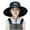 AZ01 Black bucket hat with fan, variant on Kids Hats for Summer Solar Fan Hat for Kids - Wide Brim Sun Hat with Solar Powered Fan, Adjustable & UPF 50+ Sun Hat for Kids Bucket Hats for Girls
