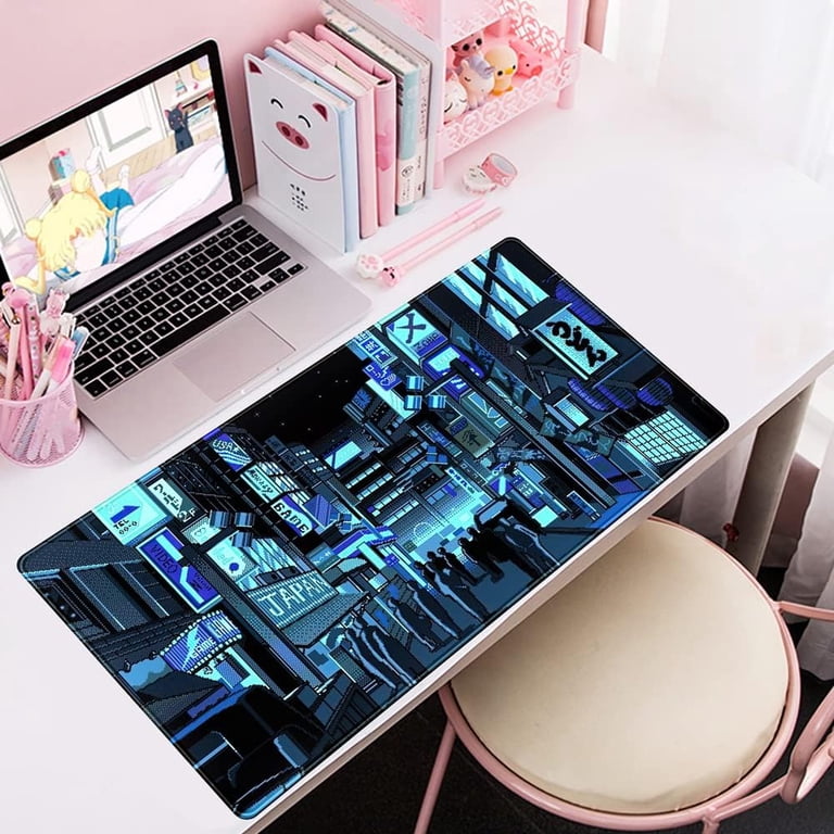 Official Barbie Large Desk Mat - 31" X 11" Non-Slip Keyboard & Mouse Pad, Pink Office Decor For Girls & Women
