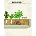 thumbnail image 2 of QinaQin 2 Pcs Raised Garden Beds, Outdoor Deep Planter Box Kit with Tool-Free Assembly, 2 of 7