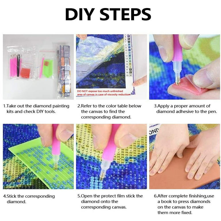  3 Pack 5D Diamond Painting Accessories Kit Include