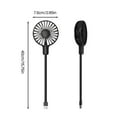 thumbnail image 3 of Adjustable USB Desk Fan With Flexible Hose for Office Dorm Outdoor Camping USB Fan Flexible Cable for Travel Camping, 3 of 9