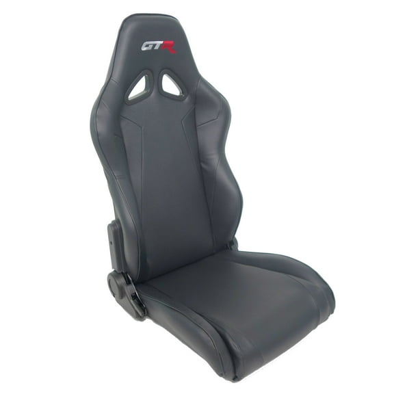 GTR Simulator S105LBK Adjustable Gaming Chair for GTA Frame, Black