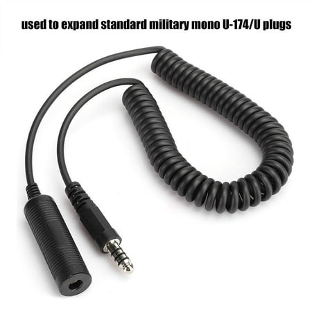 Ccdes Headset Cord U 92a U To U 174 U Helicopter Military Headphone Extension Line Cable Helicopter Headphone Extension Line Walmart Canada Ccdes Headset Cord U 92a U To U 174 U Helicopter Military Headphone Extension Line Cable Helicopter Headphone Extension Line Walmart Canada