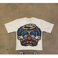 thumbnail image 4 of Camiseta de los años 2000 con dibujos animados de gran tamaño, estampado gráfico de avatar de anime, ropa de calle Y2k, camisetas de manga corta vintage de hip hop para parejas, 4 of 5