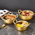 thumbnail image 6 of 14cm/16cm/18cm Korean Ramen Noodle Pot Korean Aluminum Stockpot Noodles Pan G9, 6 of 9