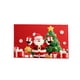 thumbnail image 1 of Decoraciones de Navidad para el Hogar Alfombra de Navidad Cristal Peluche Uso de Cocina Del Hogar Baño Impermeable Alfombra de Pie Decoración Del Hogar Alfombras de Cocina para el Piso, 1 of 6