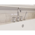 thumbnail image 3 of Ancona Prima 4 Bathroom Tub Faucet in Chrome, 3 of 4