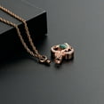 thumbnail image 5 of Heart in Heart Cremation Jewelry for Ashes Urn Necklace for Ashes of Loved One Pendent for Ashes and Chain, 5 of 8