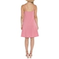 thumbnail image 4 of Doublju Women's Front Pleated Camisole Tank Flare Tunic Dress with Pockets (S-3X), 4 of 4