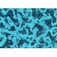 thumbnail image 1 of Ahgly Company Indoor Rectangle Abstract Turquoise Blue Modern Area Rugs, 2' x 5', 1 of 4