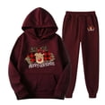 thumbnail image 1 of TIMIFIS Survêtement pour Hommes 2 Pcs à Capuche Ensemble de Sport Décontracté pour Course Jogging - Automne, 1 of 9