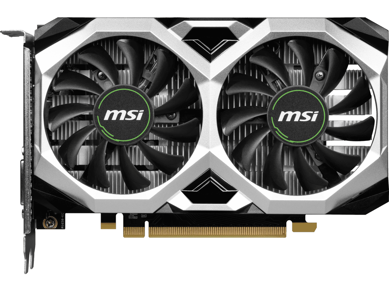 MSI Ventus GeForce GTX 1650 4GB GDDR6 PCI Express 3.0 x16 ATX Video Card GTX 1650 D6 Ventus XS OCV3
