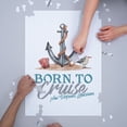 thumbnail image 3 of New Orleans, LA, Born to Cruise, Anchor and Seagull (1000 Piece Puzzle, Size 19x27, Challenging Jigsaw Puzzle for Adults and Family, Made in USA), 3 of 4