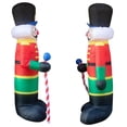 thumbnail image 3 of Soldado Inflable Navideño de 2.4m con Iluminación LED y Adaptador US Plug, Ideal para Decoración Interior y Exterior, Resistentes a la Intemperie, Incluye Estacas y Correas para una Exhibición, 3 of 6