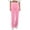 Pink, variant on Little Girls Pants Drawstring Elastic Waist Straight Leg Casual Sports Spring Fall Sweatpants Black,Sized 5-6