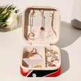 thumbnail image 6 of Ladybird Travel Portable Square Jewelry Organizer: Necklace Holder, Bracelet Holder, and More for Stylish Girls and Women, 6 of 6