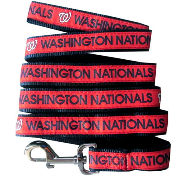 Pets First MLB Washington Nationals Cats and Dogs Durable Pet Leash, Medium
