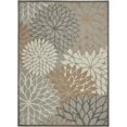 thumbnail image 1 of HomeRoots 384670 8 x 11 ft. Natural & Gray Indoor & Outdoor Area Rug, 1 of 1
