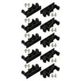 thumbnail image 4 of 5 Sets Pcb Din for C45 Rail Mount Adapter Pcb Mount Bracket Clips Mount Holder 35Mm Black, 4 of 9
